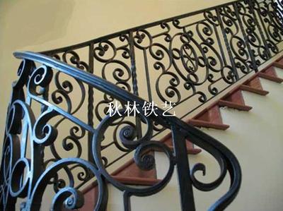 奢华锻打铁艺扶手