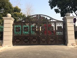 宽敞庭院门原图